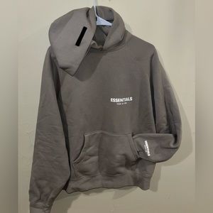 Essentials Fear of God Tan Hoodie